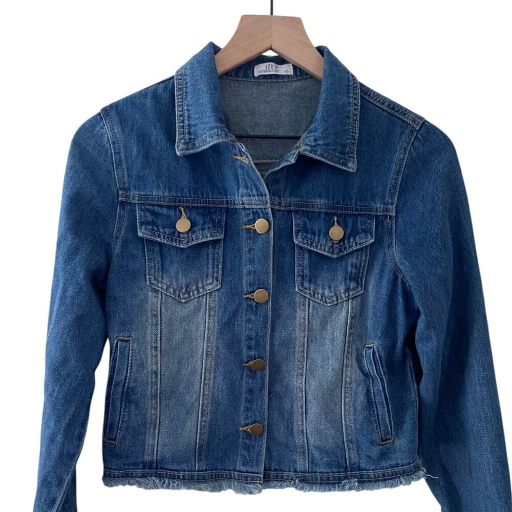 “Bride” Jean Jacket Bachelorette Party Engagement - Picture 3 of 5